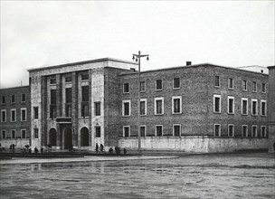 Municipal building Littoria Italy ca. 1933