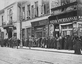 Miodowa Street in Warsaw ca. 1915-1918