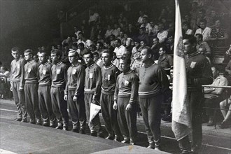 Polish national wrestling team  ca. 1965