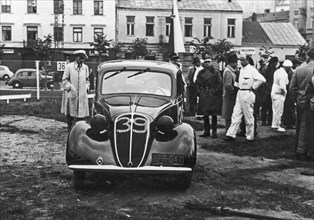 Winner of the 1938 Polish Rally, Italian Renato Ghisalba