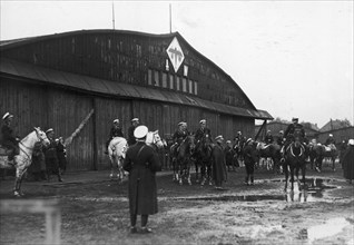 Hangars of the Warsaw Aero Club, 1933