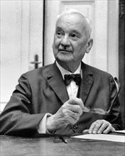 Professor Wojciech Rubinowicz, Polish physicist ca. 1968