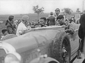 International Automobile Club of the Polish Automobile Club; June 1930. Driver Henryk Liefeldt in an Austro-Daimler car.