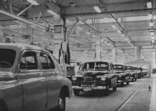 Car Factory in Warsaw before 1955