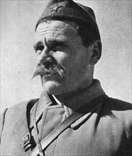 People's hero of Yugoslavia Sava Kovacevic, died in the Battle of the Sutjeska on 4 June 1943 (photo taken ca. 1942)
