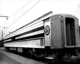 Photograph of Freedom Train Display Car