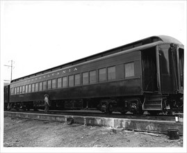 Photograph of Original Train Car Exterior of Freedom Train