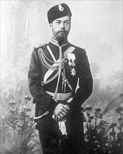 Czar as officer of Artillery, while he was czarewitsch, in uniform