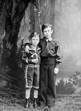 Czar at 11 years, with unidentified boy