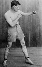 Dan A. Sullivan in boxing pose