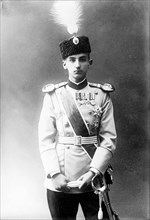 Ex-Crown Prince, in uniform