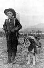 Ready for the summer trail, Seward, Alaska 1900-1930 prospector