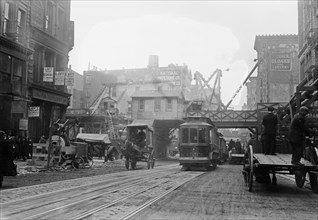 Broadway at Canal St. ca. December 1913