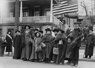 Suffrage hike to Albany, 1/1/14