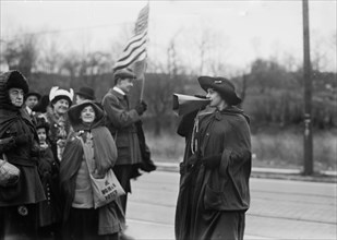 General Rosalie Jones' "FORWARD"--suffragettes ca. 1910-1915