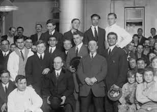 Danny Morgan and his school of fighters ca. 1910-1915