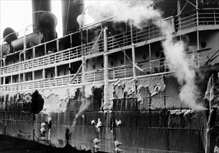 Date: 1910-1915 - Ship Havana in Harbor
