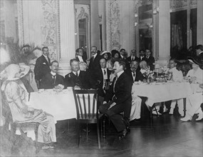 Date: 1913 - Rio Janeiro - Roosevelt at Club Dos Diarios with Dr. L. Muller