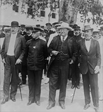 Date: 1913 - Roosevelt at Naval School -- Rio Janeiro