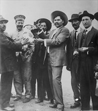 Date: February 1914 - Pancho Villa, Raoul Madero