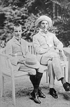 Crown Prince of Thurn & Taxis and Prince Carl August ca. 1910-1915