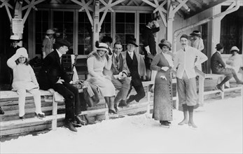 Date: 1910-1915 - Maxine Elliot [i.e., Elliott] at St. Moritz