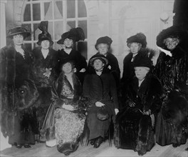 Society at Charity Tea ca. 1910-1915