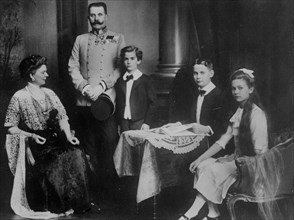 Franz Ferd. & family ca. 1910-1915