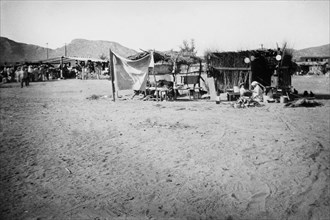 Date: 1910-1915 - Yaqui Indian Camp, Ortiz