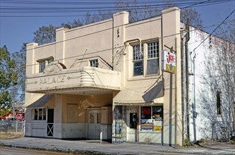 1970s United States -  Palace Theater -  other side angle -  Enterprise Boulevard -  Lake Charles -  Louisiana ca. 1979