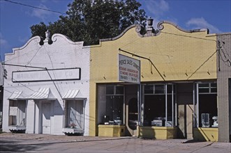 1980s United States -  Commercial buildings, Macon Georgia ca. 1980