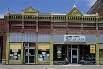1980s United States -  Storefronts, Seneca Kansas ca. 1982