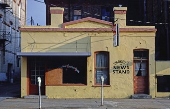 1980s United States -  Smokey's News Stand; Alabama Avenue; Selma Alabama ca. 1982