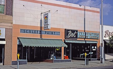 1980s United States -  Vitrolite Storefront, Sioux Falls South Dakota ca. 1980
