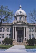 1990s United States -  Richland County Courthouse, 2nd Avenue, Wahpeton, North Dakota 1992