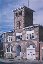 2000s United States -  Old City Hall, now fire department, Las Vegas, New Mexico 2003