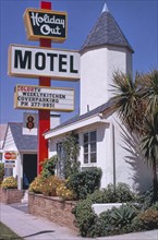 1970s United States -  Holiday Out Motel, Los Angeles, California 1978