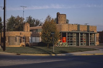 1970s United States -  Fire Department, Columbus, Indiana 1977