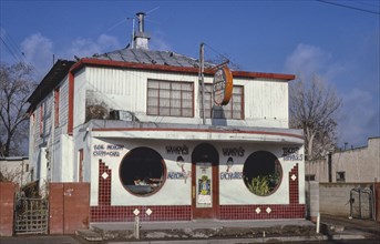 1970s America -   Red Ball Cafe, Albuquerque, New Mexico 1979