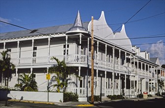 1990s United States -  Apartment building, Key West, Florida 1990