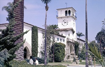 1970s United States -  Municipal Building, Santa Barbara, California 1976