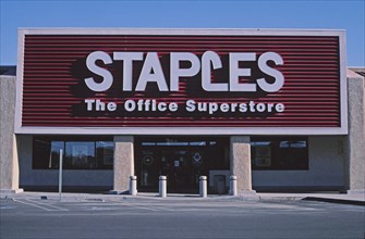 2000s America -  Staples Office Superstore, Yuma, Arizona 2003