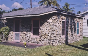 1980s United States -  Coral Cottages Motel, North Fort Myers, Florida 1980