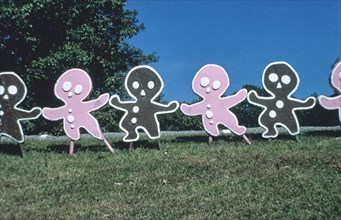 1970s United States -  Gingerbread People, Enchanted Forest, Route 40, Ellicott City, Maryland 1977
