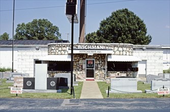 1980s America -  Wichman Monuments, Chattanooga, Tennessee, Chattanooga, Tennessee 1986