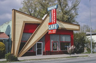 1980s America -   Broiler Cafe (Chinese), Salt Lake City, Utah 1980