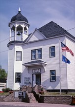 2000s United States -  City Hall (1891), Bennett Avenue, Mellen, Wisconsin 2003