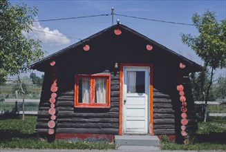 1980s United States -  Louie's Cabin, Laurel, Montana 1980