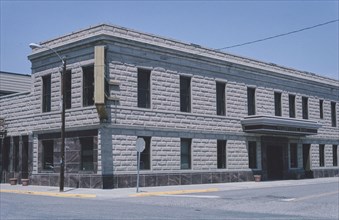 2000s United States -  Yellowstone Bank, Pike Avenue and Pratten Street, Columbus, Montana 2004