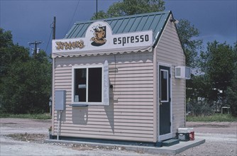 2000s America -  Jitters Espresso, Wheatland, Wyoming 2004